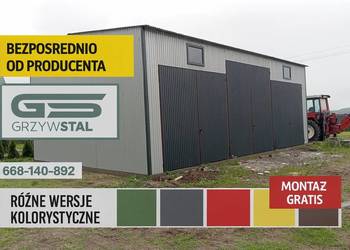 GARAŻ BLASZAK  - Magazyn Rolniczy na Maszyny WIATA  – GRZYWSTAL