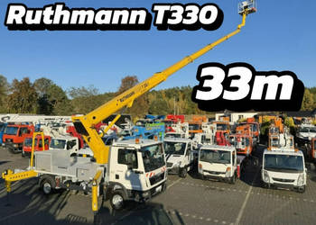 MAN TGL 7.150 Zwyżka Ruthmann T330 33-Metry w bok 21m Mały przebieg 18.000…