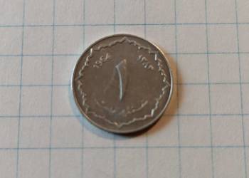 1 CENTYM ( CENTIME ) 1964 ROK - ALGIERIA
