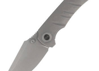 Nóż składany WE Knife Riff-Raff Gray Titanium, Gray Stonewashed CPM 20CV b…