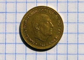 1 PESETA 1966 ROK - HISZPANIA