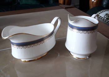 Porcelana Royal Albert sosjerka plus mlecznik.