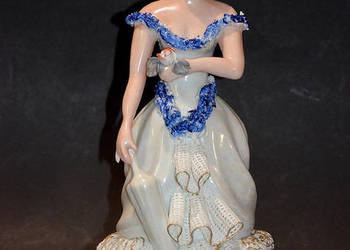 Figurka Porcelana Roceram Alba Iulia Rumunia sygnowana, Ema Figurka Porcelana Roceram Alba Iulia Rumunia sygnowana, Ema