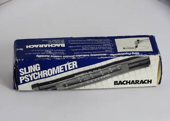 Psychrometr obrotowy Bacharach 12-7013 | Sling Psychrometer USA | Rtęciowy