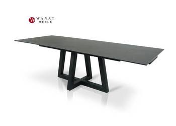 Stół ze spieku kwarcowego rozkładany 180-240x90cm