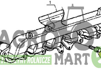 6005012986, 60 0501 298 6 ŚRUBA CLAAS