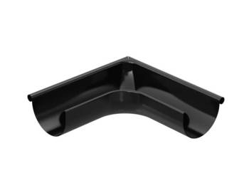 Bryza stal Narożnik zewnętrzny 125 mm czarny ral 9005