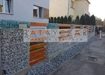 Mur gabionowy 200x180x40 cm – komplet, ocynk ogniowy, 5 lat gwarancji