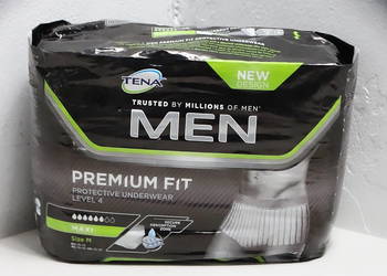 Majtki Chłonne Męskie TENA Men Premium Fit Level 4 Maxi Rozmiar M Pieluchom
