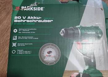 Parkside PBSSA 20 Li a1 wiertarka wkrętarka z bateria i ładowarka nowa
