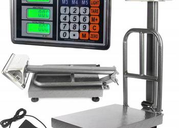 WAGA MAGAZYNOWA PRZEMYSŁOWA PLATFORMOWA ELEKTRONICZNA 150KG do ziemniaków