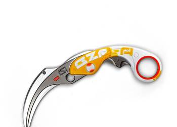 Velocity Karambit | 16 cm | Metal | Brelok | Valorant