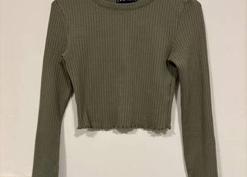 Cropp top z długim rękawem