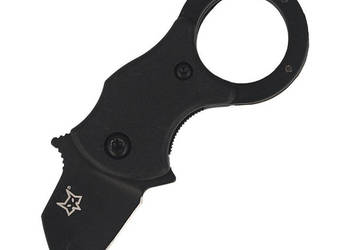 Nóż składany FOX Karambit Mini-TA FRN Black, Black Idroglider (FX-536 B)
