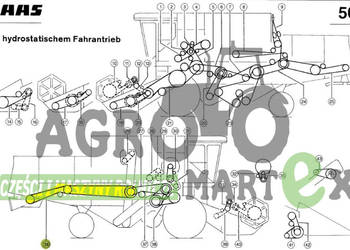 0000613531, 613531, 0613531 PAS SIECZKARNI L-8350 CLAAS 0000613531, 613531, 0613531 PAS SIECZKARNI L-8350 CLAAS