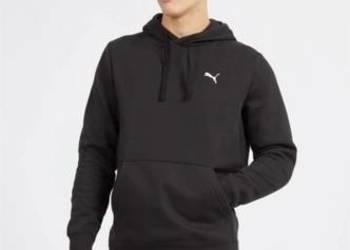 Bluza bawełniana z kapturem Puma rozmiar L