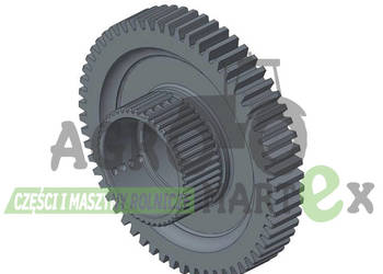 86987612, 87773528, 220058A1 KOŁO ZĘBATE 59T CNH