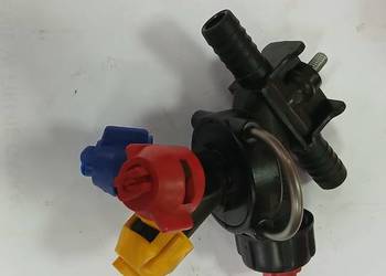 Głowica króciec 3 pozycyjny , obrotowy RSM przelototowa