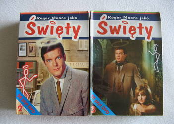Święty, Partnerzy - Roger Moore, 40 płyt DVD, polski lektor/Nowe!