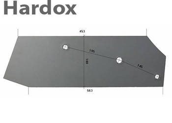 Płoza długa HARDOX 16680/L części do pługa BOVLUND