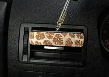 Elegancki Zapach do Samochodu z Drewna - Wielorazowy