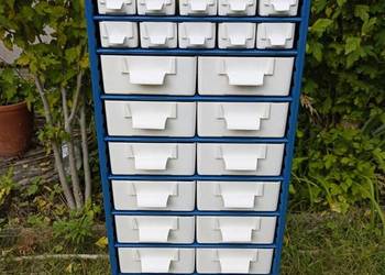 NOWA Szafka metalowa - Organizer warsztatowy na drobne elementy.