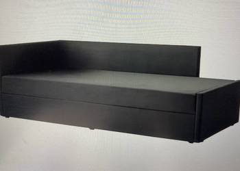 IKEA OTEREN Leżanka łóżko tapicerowane z pojemnikiem 90x200 cm