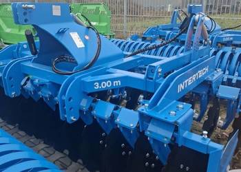 Brona talerzowa ciężka INTERTECH 3.0m -mocna el. rob. lemken podobn. mandam