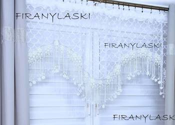 Firany Gotowe do pokoju salonu kuchni szeroka gipiura