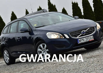 Volvo V60 1,6d2 115km Navi Alu Pół-skóra Gwarancja I (2010-2018)