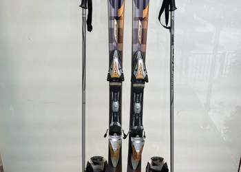 Sprzedam bardzo tanio dwa komplety sprzętu narciarskiego kupionego  w 2010