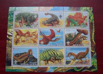 Benin 2003 MNH Fauna Diniozaury