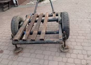 Wózek podwozie rama pod mauzera przyczepa beczka dwukolka