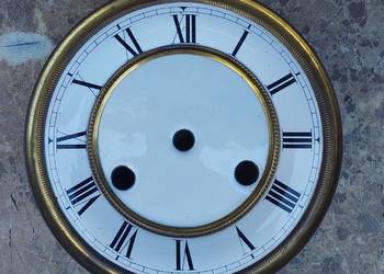 766 Tarcza starego zegara Kienzle 14,5cm 57/32 tzw porcelanka