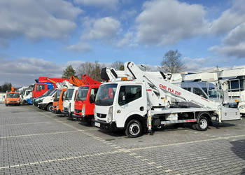 Renault Maxity Podnośnik Koszowy 25m CMC PLA 250 Zwyżka Pilot Wumag GSR Mu…