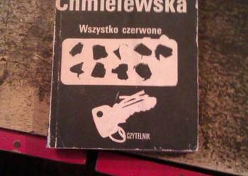 Chmielewska Wszystko czerwone książki kolekcjonerskie