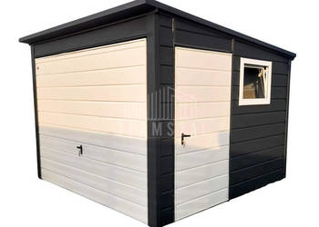 Domek Ogrodowy - Schowek Garaż Blaszany 3x3 Brama