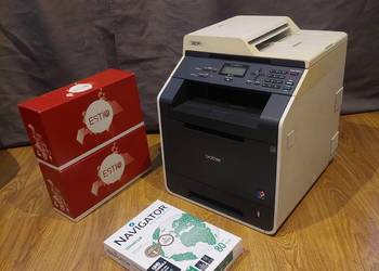 po serwisie drukarka laserowa kolorowa ze skanerem Brother DCP-9055CDN