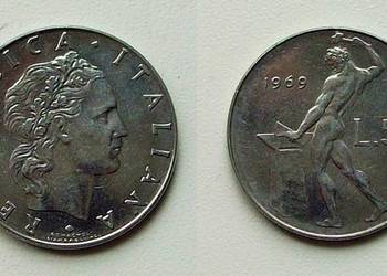 Włochy 50 lirów rok 1969