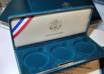 pudełko do monet dolarowych + certyfikat