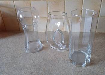 vintage wazony-szkło