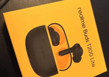 Słuchawki douszne REALME Buds T200 Lite Wodoodporne Czarne