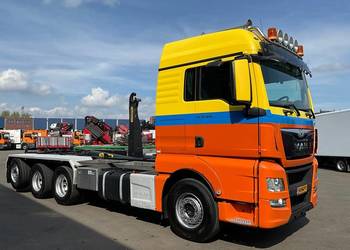 Man TGX 35440  4 osiowy hakowiec do pojemników tez simg
