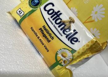 Cottonelle papier toaletowy nawilżany karton 12op