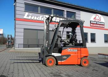 Elektryczny wózek widłowy Linde E16P-02 Triplex / BD-2341