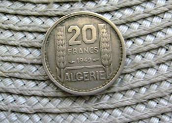 Algieria Francuska 20 Frank 1949r