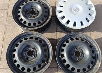 Felgi 15'' + kołpaki do Opel Corsa C
