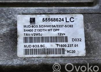 Opel Corsa D 1.3CDTI STEROWNIK KOMPUTER SILNIKA ECU MJD6O3.SC 55568624 LC