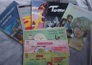 Zestaw komiksów - zestaw 8 komiksów - polskie wydania