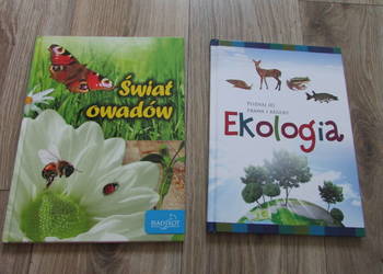 świat owadów i ekologia zestaw książek 2szt